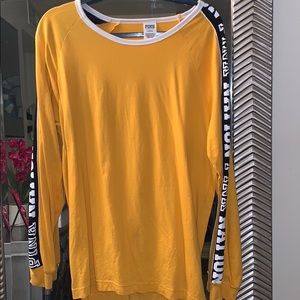 Pink nation long sleeve t shirt.